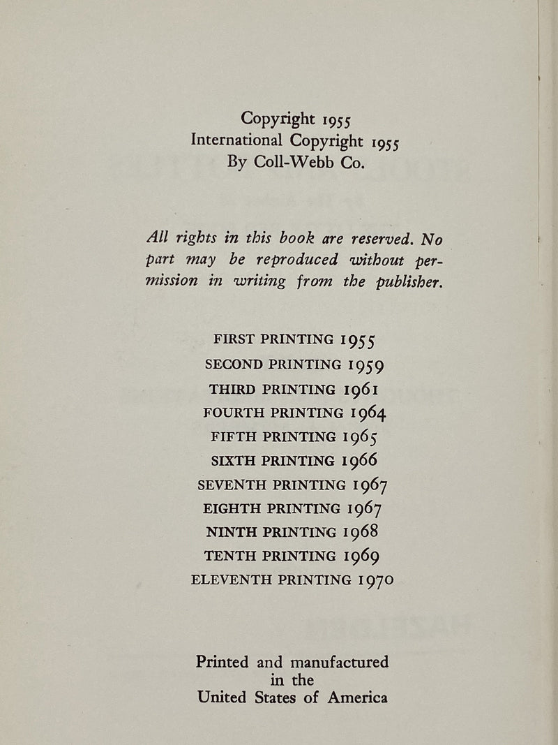 STOOLS AND BOTTLES 11th Printing - 1970 Recovery Collectibles