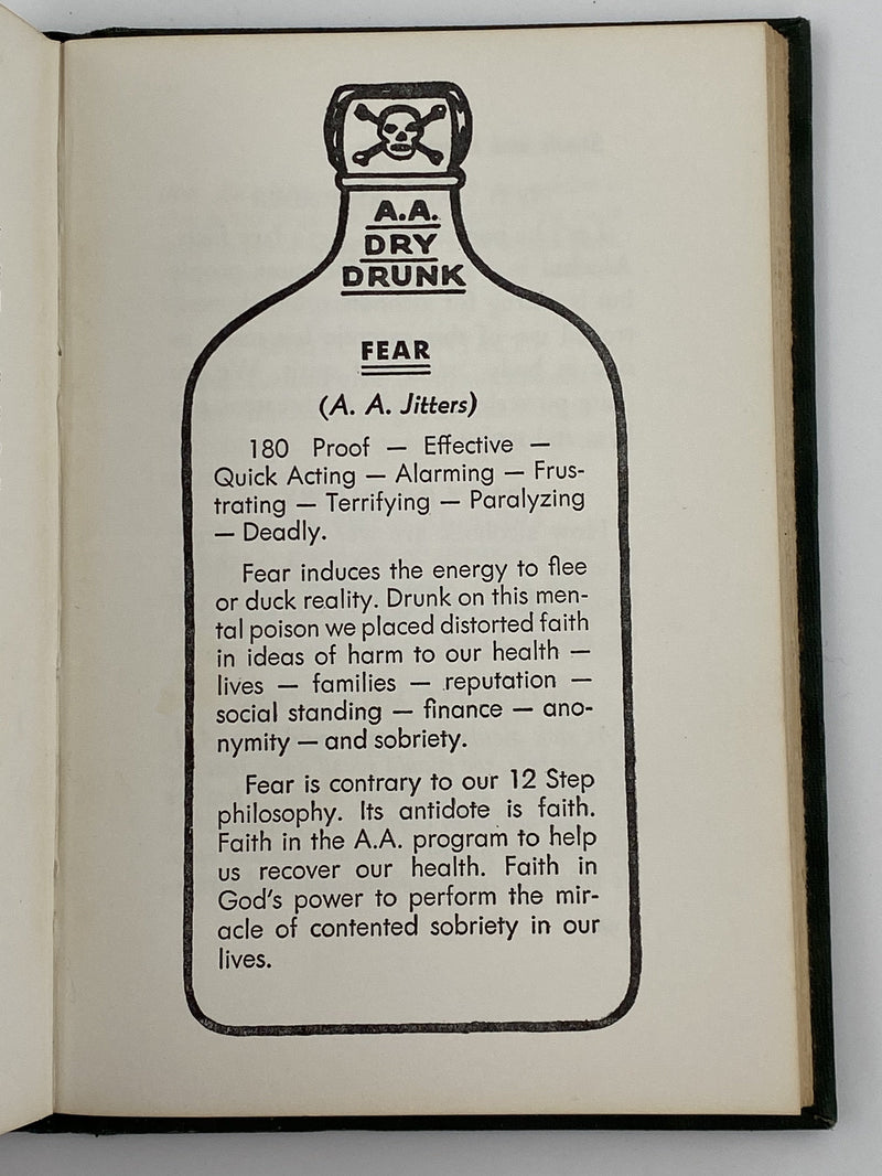 STOOLS AND BOTTLES 11th Printing - 1970 Recovery Collectibles