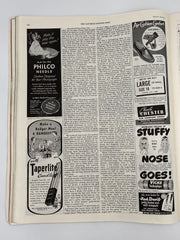 Saturday Evening Post - I’m a Nurse in an Alcoholic Ward - October 1952 Recovery Collectibles