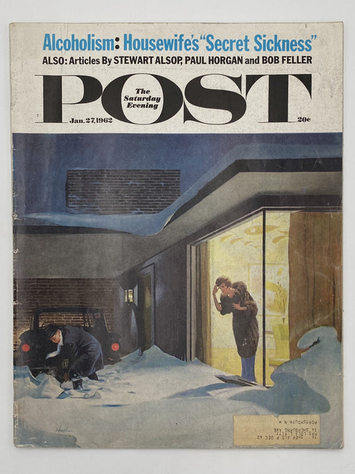 Saturday Evening Post - The Housewife’s Secret Sickness - January 1962 Recovery Collectibles