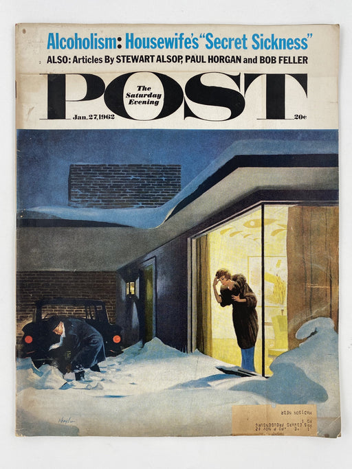 Saturday Evening Post - The Housewife’s Secret Sickness - January 27th, 1962 Recovery Collectibles