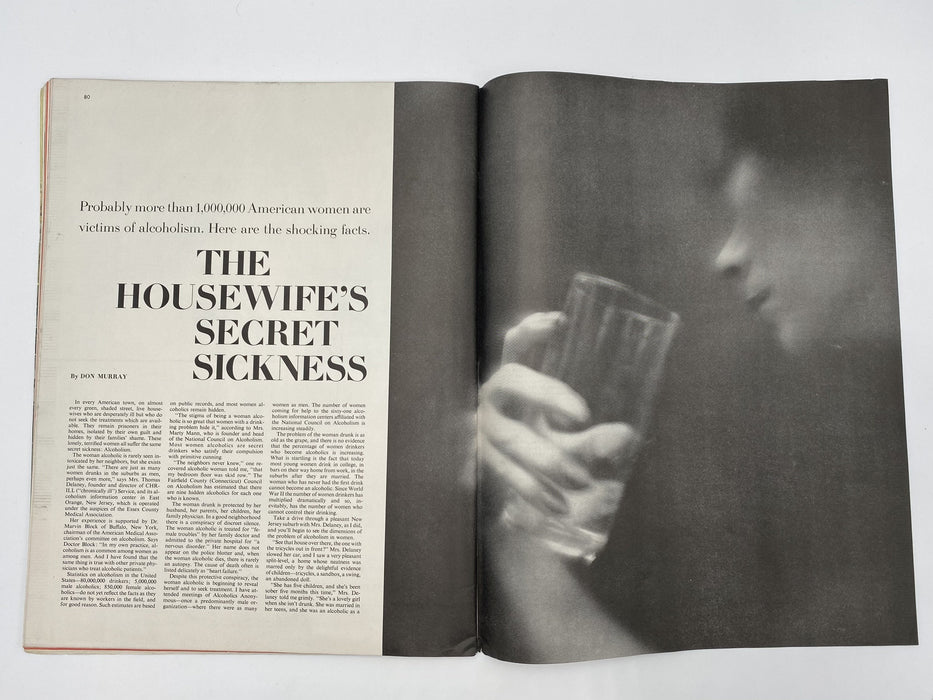 Saturday Evening Post - The Housewife’s Secret Sickness - January 27th, 1962 Recovery Collectibles