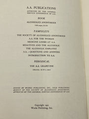 Sedatives and the Alcoholic - 1952 Recovery Collectibles