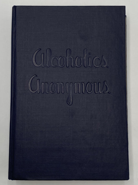 Signed by Bill Wilson - Alcoholics Anonymous First Edition 13th Printing Big Book Recovery Collectibles