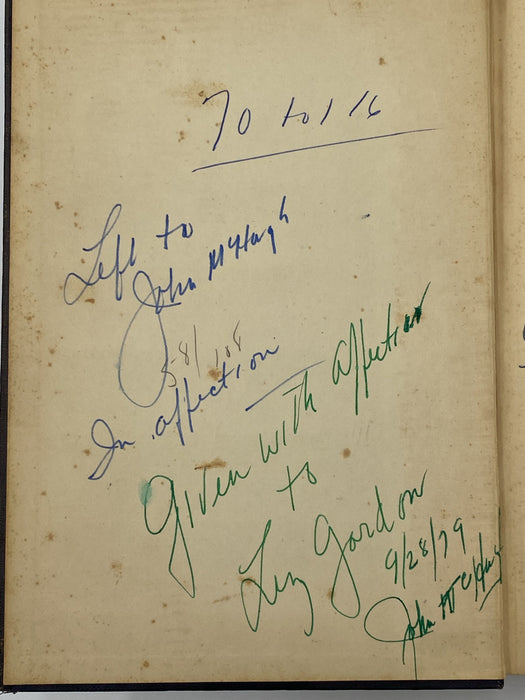 Signed by Bill Wilson, Bill Dotson, & other AA Pioneers - AA First Edition 14th Printing Big Book Recovery Collectibles