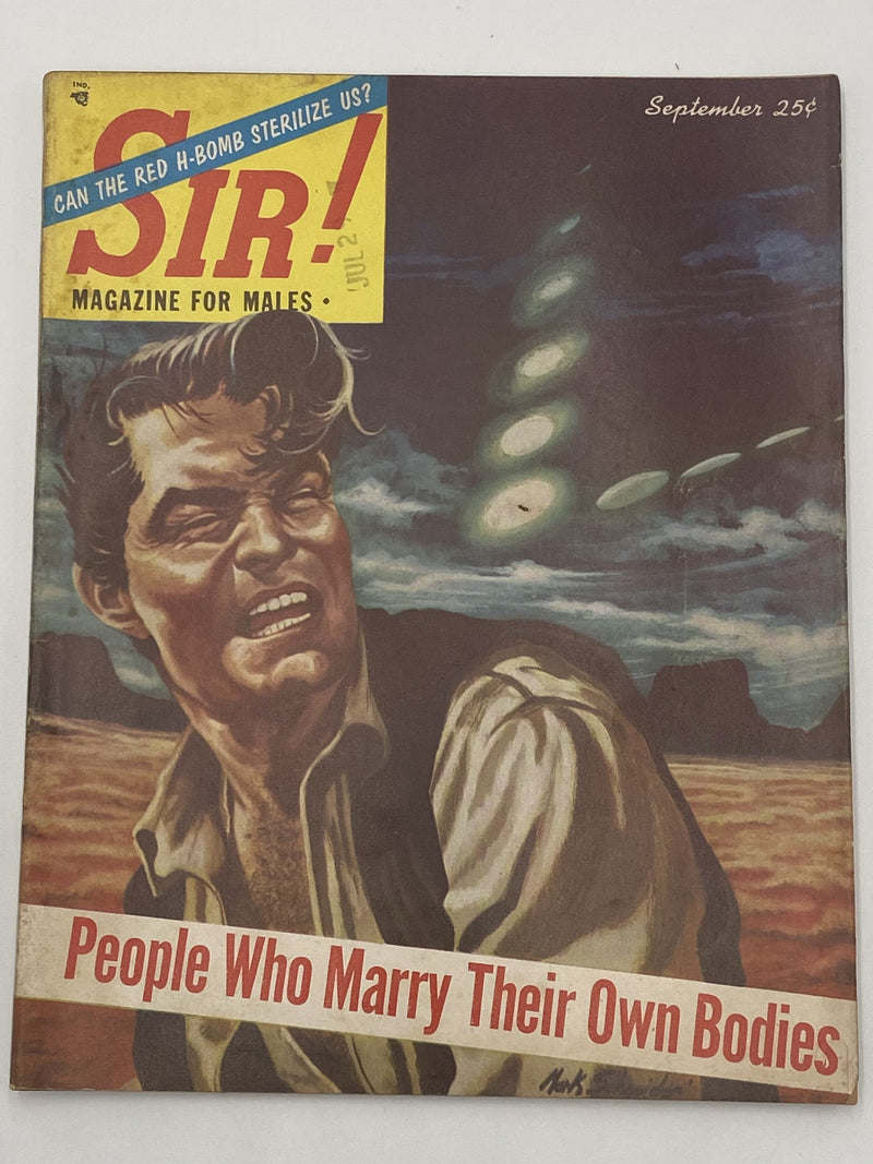 Sir Magazine - School for Alcoholics - September 1954 Recovery Collectibles