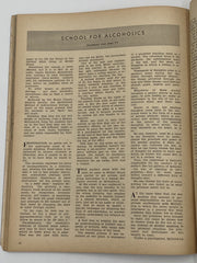 Sir Magazine - School for Alcoholics - September 1954 Recovery Collectibles