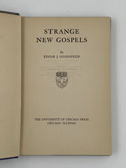 Strange New Gospels by Edgar Johnson Goodspeed- 1931 Recovery Collectibles