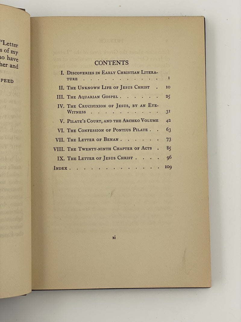 Strange New Gospels by Edgar Johnson Goodspeed- 1931 Recovery Collectibles