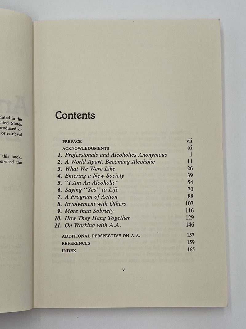 The AA Experience by Milton A. Maxwell Recovery Collectibles