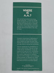 The AA Member - 1981 Recovery Collectibles