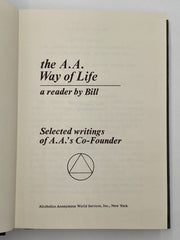 The AA Way of Life - 2nd Printing 1967 - ODJ Recovery Collectibles