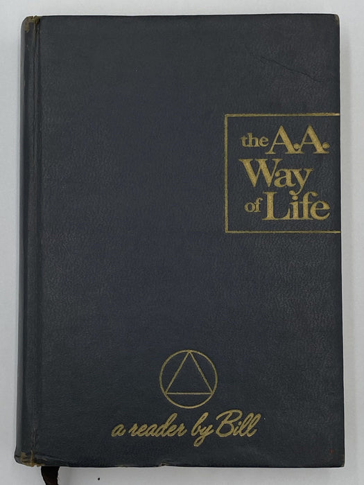The AA Way of Life by Bill W. First Printing 1967 - ODJ Recovery Collectibles