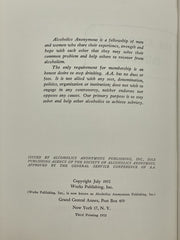 The Alcoholic Employee - Pamphlet - 3rd Printing 1953 Recovery Collectibles