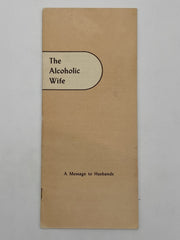 The Alcoholic Wife - January 1954 First Printing Pamphlet Paul Henke
