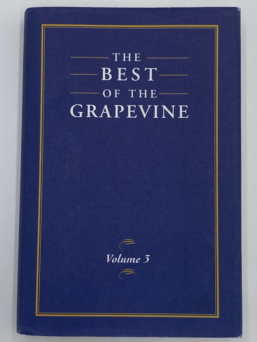 The Best of the Grapevine Volume 3 - 1st Printing 1998 - ODJ David Shaw