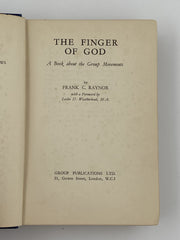 The Finger of God by Frank C. Raynor - First Printing 1934 Recovery Collectibles