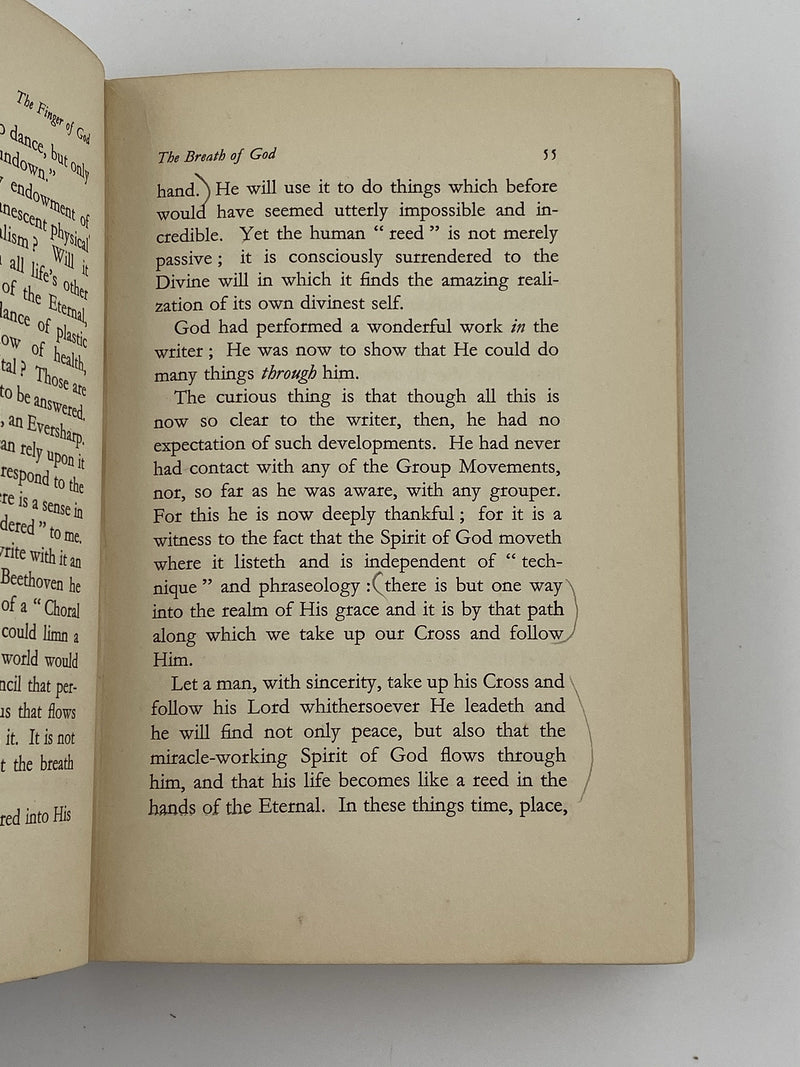 The Finger of God by Frank C. Raynor - First Printing 1934 Recovery Collectibles