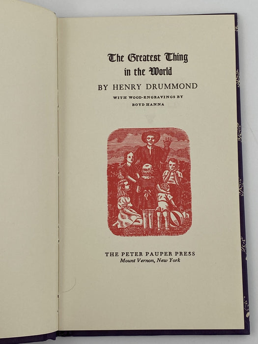 The Greatest Thing in the World by Henry Drummond Recovery Collectibles