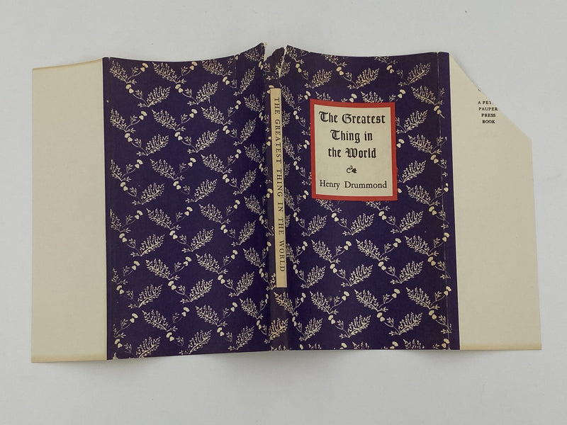 The Greatest Thing in the World by Henry Drummond Recovery Collectibles