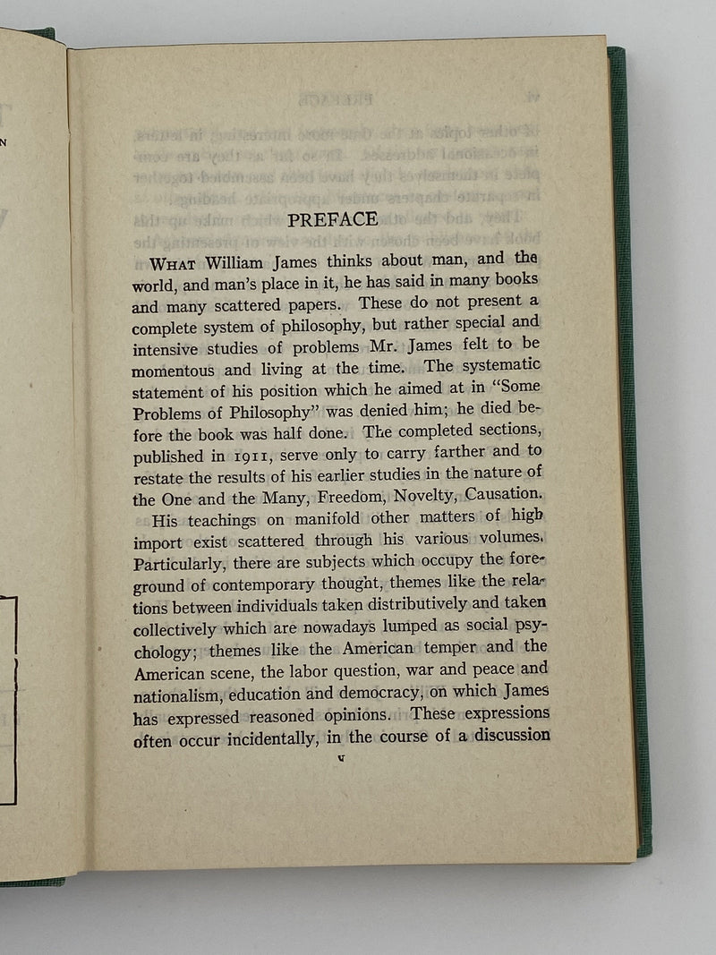 The Philosophy Of William James - 1953 Recovery Collectibles