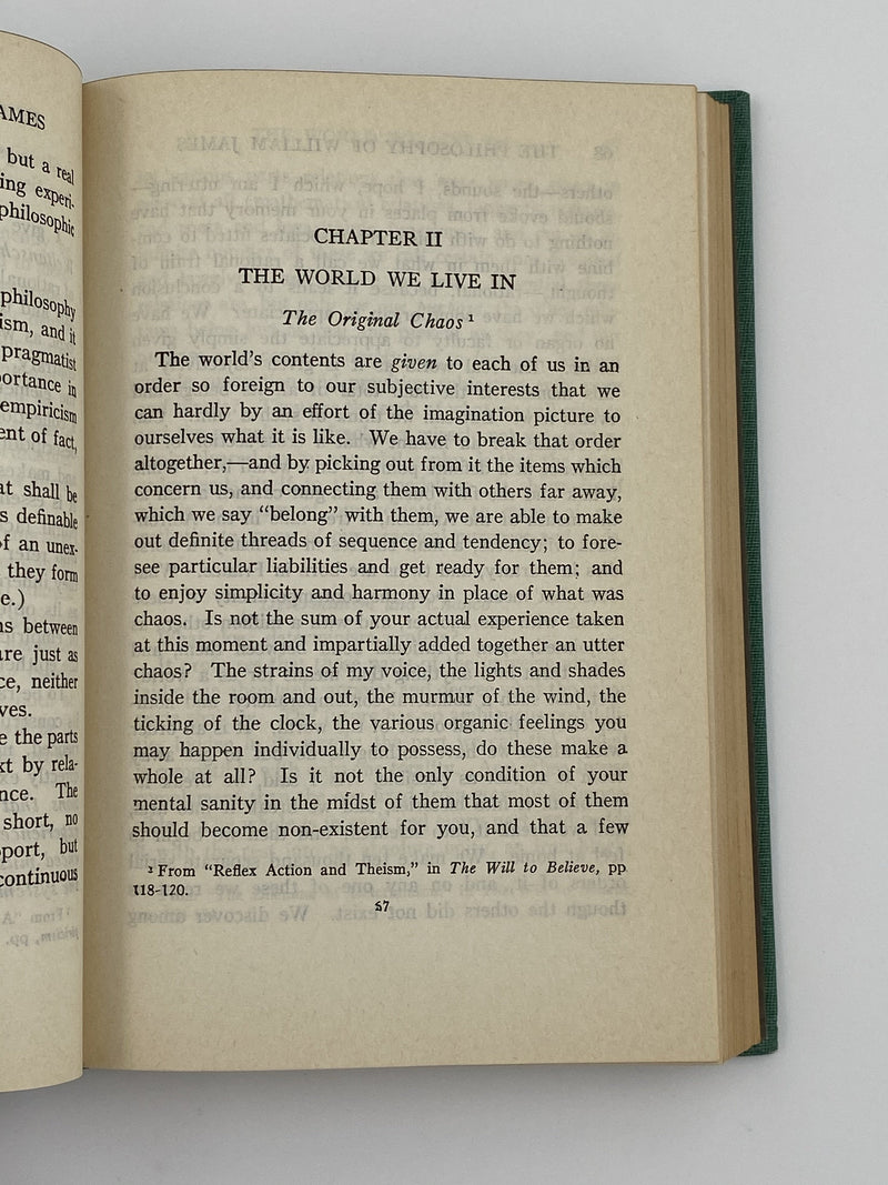 The Philosophy Of William James - 1953 Recovery Collectibles