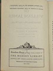 The Philosophy Of William James - 1953 Recovery Collectibles