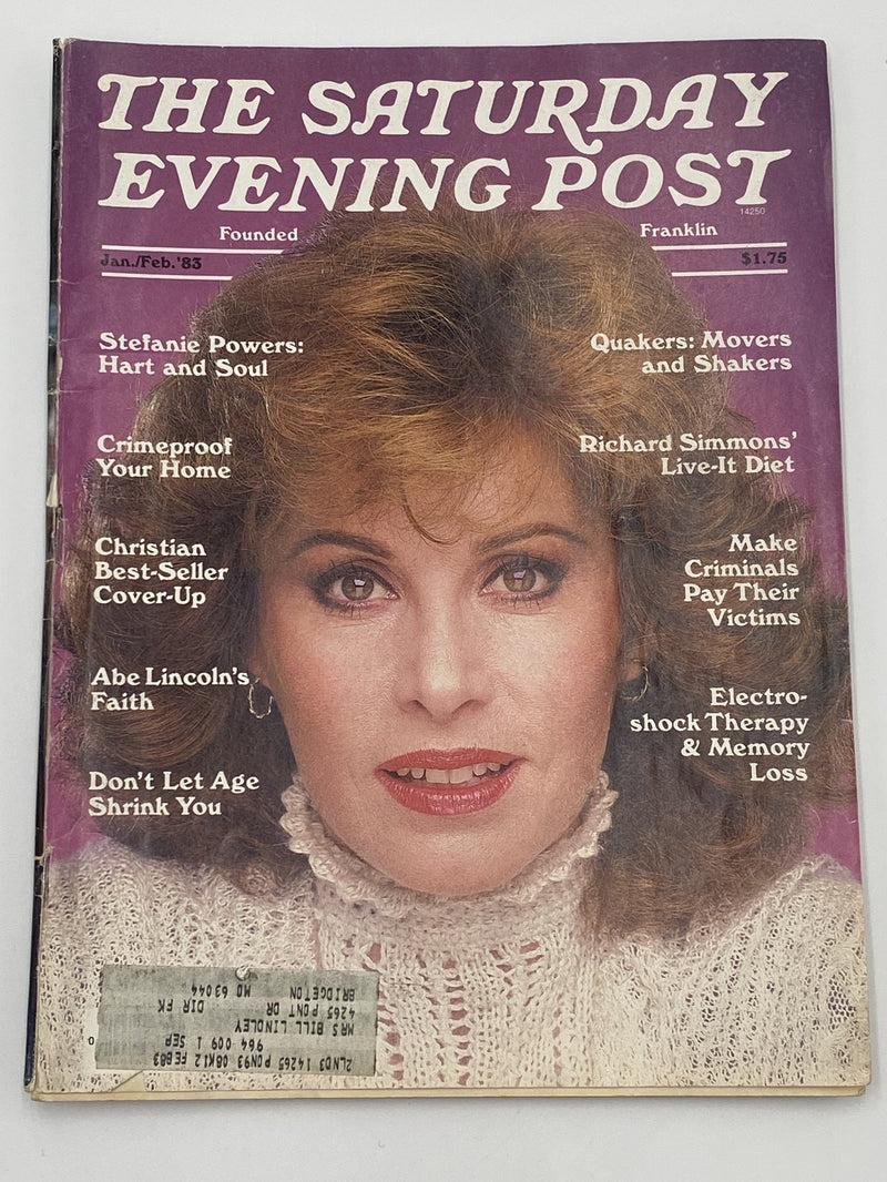The Saturday Evening Post - Jan/Feb 1983 - Alcoholics Anonymous Recovery Collectibles