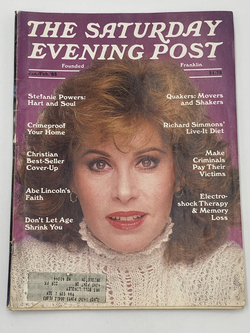 The Saturday Evening Post - Jan/Feb 1983 - Alcoholics Anonymous Recovery Collectibles