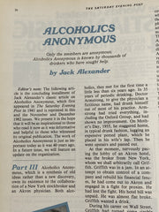 The Saturday Evening Post - Jan/Feb 1983 - Alcoholics Anonymous Recovery Collectibles