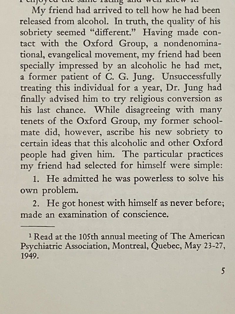 The Society of Alcoholics Anonymous - 1953 Edition Recovery Collectibles