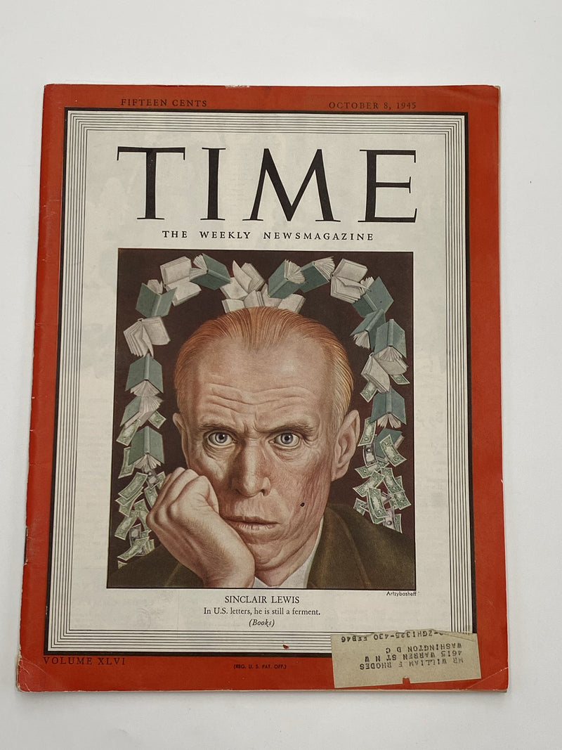 Time Magazine - Alcoholics Anomalous - October 1945 Recovery Collectibles