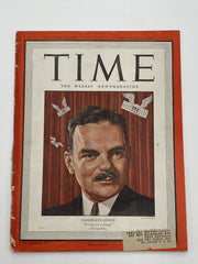 Time Magazine - Help for Drunkards - October 1944 Recovery Collectibles