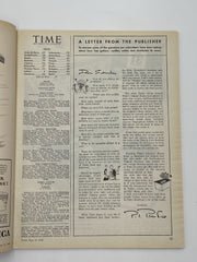 Time Magazine - Yale’s School of Alcohol Studies - May 1943 Recovery Collectibles
