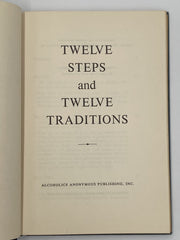 Twelve Steps And Twelve Traditions - 2nd Printing Dr. Sucher
