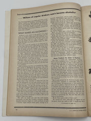 U.S. News & World Report - The Facts About Alcoholism - October 1953 Recovery Collectibles