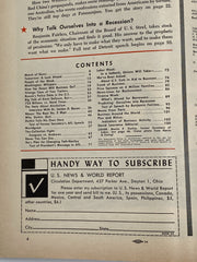 U.S. News & World Report - The Facts About Alcoholism - October 1953 Recovery Collectibles