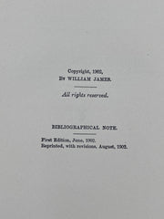 Varieties of Religious Experience by William James - 2nd Printing 1902 Recovery Collectibles