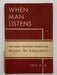 When Man Listens by Cecil Rose - 1939 Recovery Collectibles