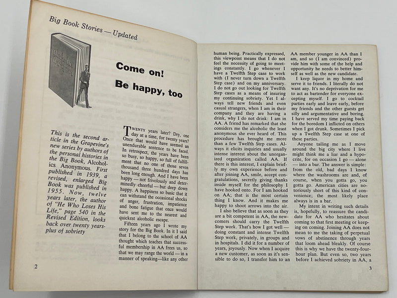 AA Grapevine from September 1967 - Stop Smoking Mark McConnell