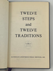 Twelve Steps and Twelve Traditions - 2nd Small Hardback Printing - 1967 Recovery Collectibles