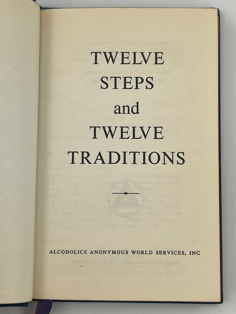 Twelve Steps and Twelve Traditions - 2nd Small Hardback Printing - 1967 Recovery Collectibles