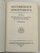 Alcoholics Anonymous Third Edition First Printing Big Book Recovery Collectibles