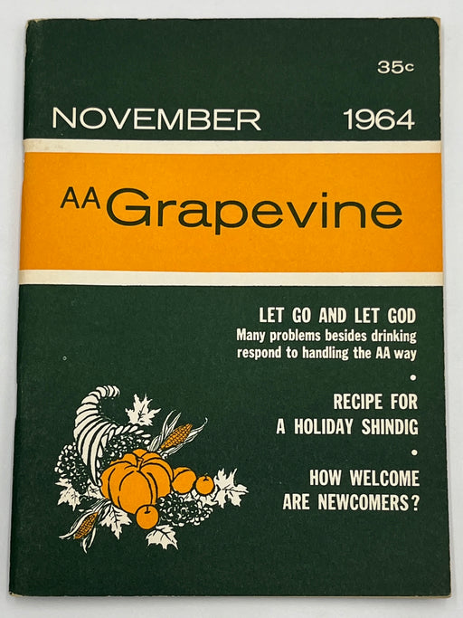 AA Grapevine from November 1964 - Sister Ignatia Mark McConnell