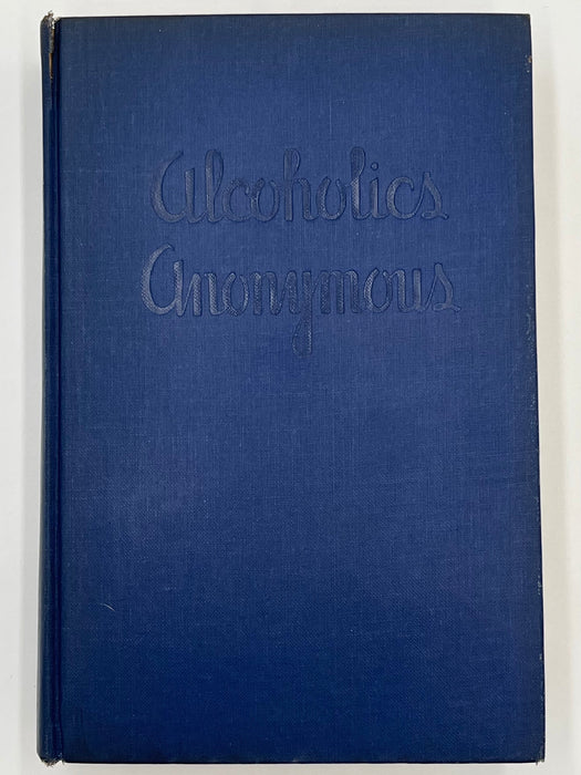 Alcoholics Anonymous First Edition 2nd Printing Big Book 1941 - RDJ Recovery Collectibles
