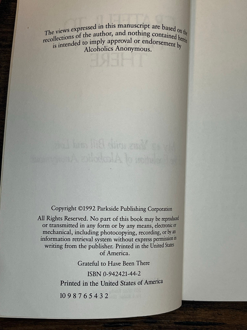 Grateful to Have Been There by Nell Wing - First Edition 2nd Printing 1992 David Shaw