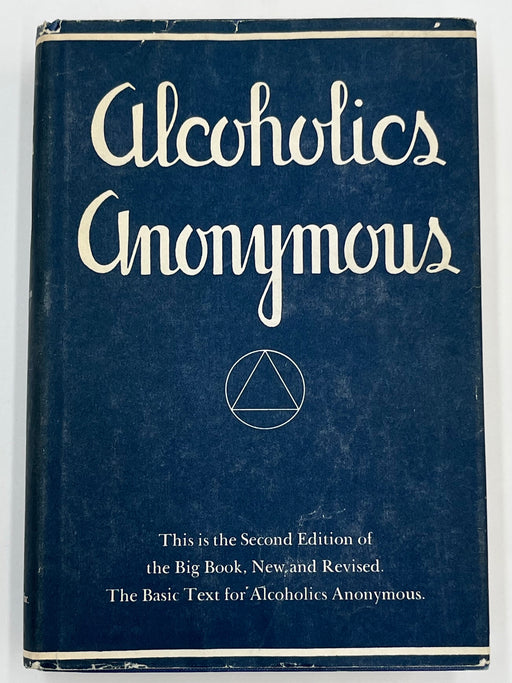 Alcoholics Anonymous Second Edition 4th Printing 1960 - ODJ Recovery Collectibles