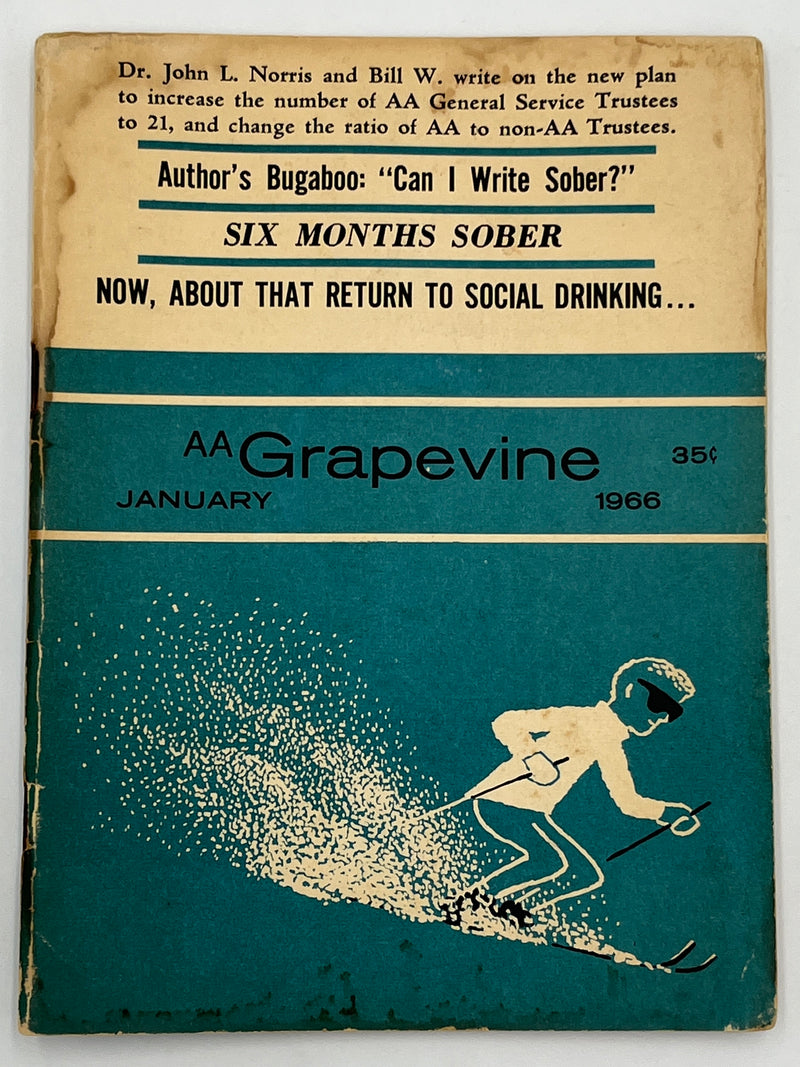 AA Grapevine from January 1966 - Trustees Program Mark McConnell