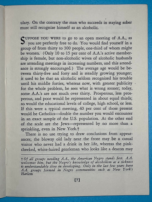 AA - A Uniquely American Phenomenon - AA Pamphlet Recovery Collectibles