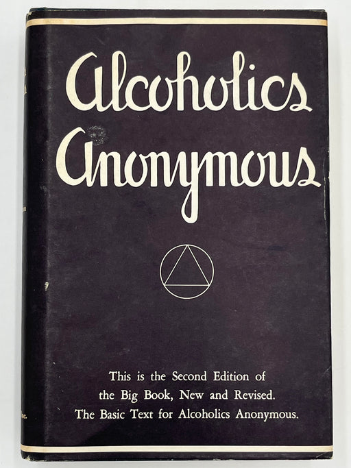 Alcoholics Anonymous Second Edition 15th Printing with ODJ Recovery Collectibles
